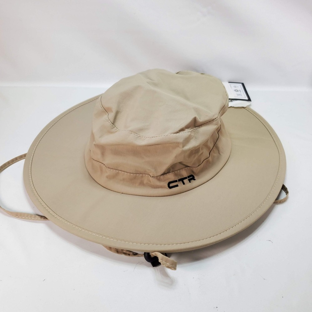 CTR Stratus Sombrero Hat Mens M Tan Sun Protection Water Resistant SP1855W‎ NEW